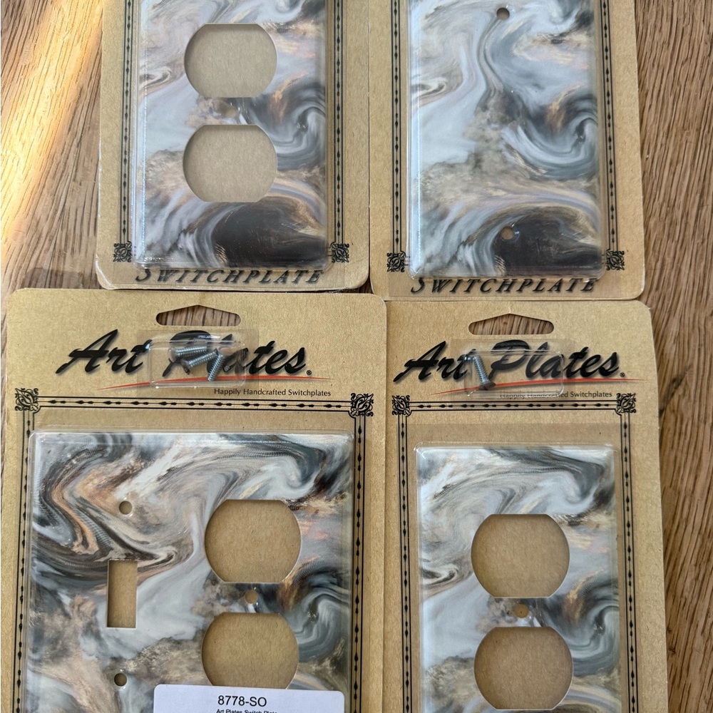 Marble Design Switchplate Covers